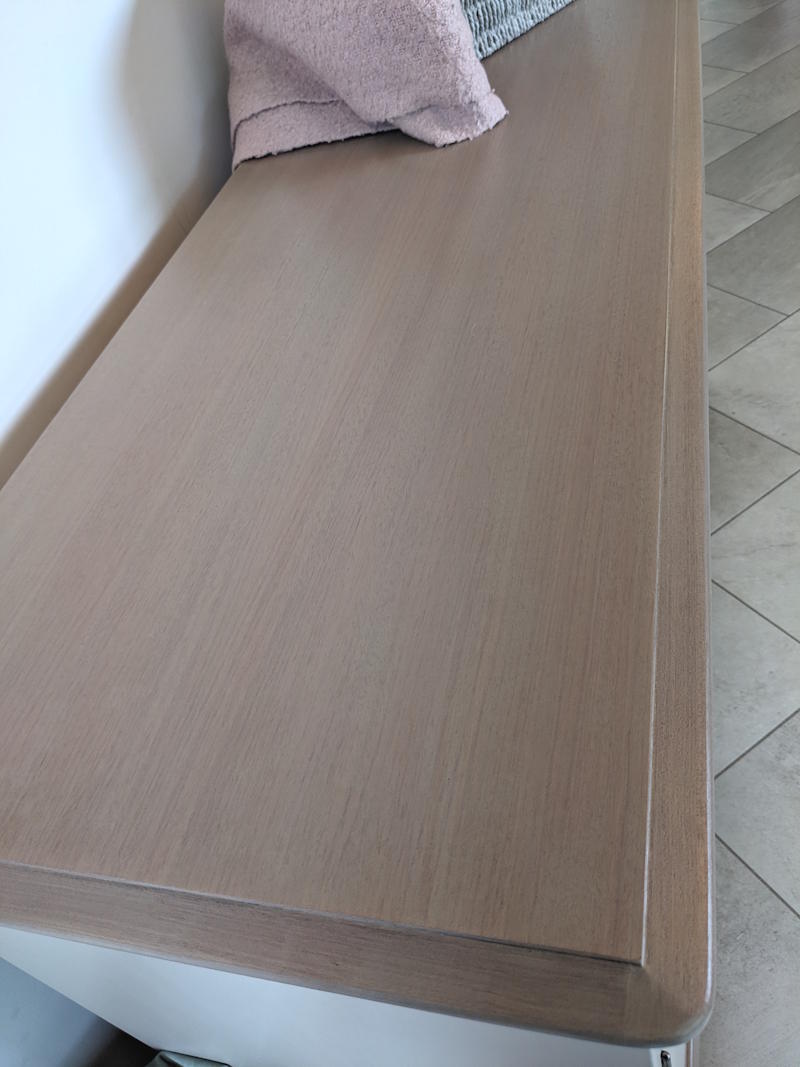 Stag sideboard upcycled with neutral colours